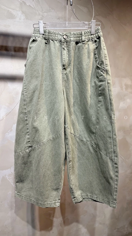 （婷婷同款）九分阔腿裤70128