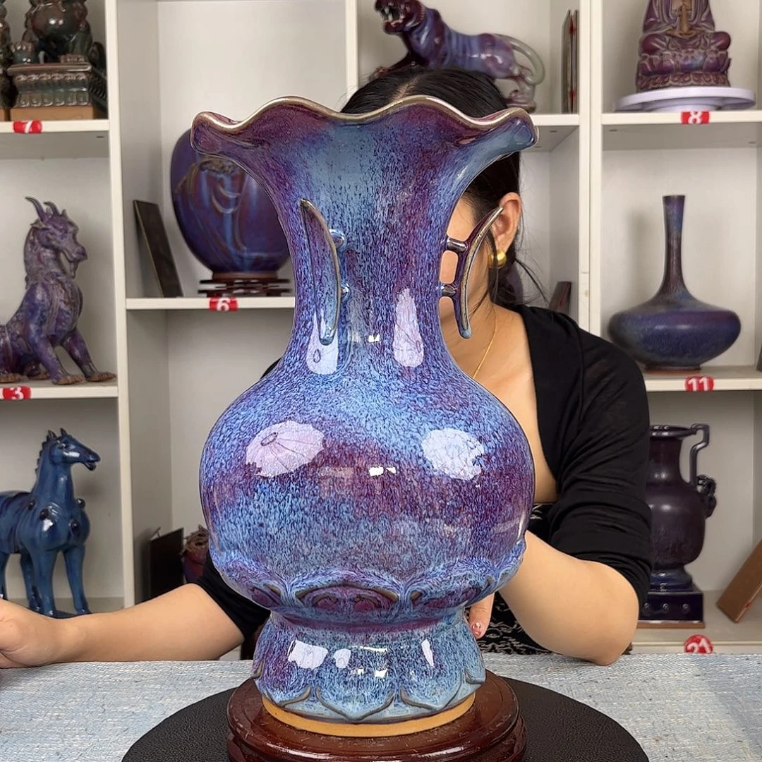 瓷片摆件……连升三级……珍品