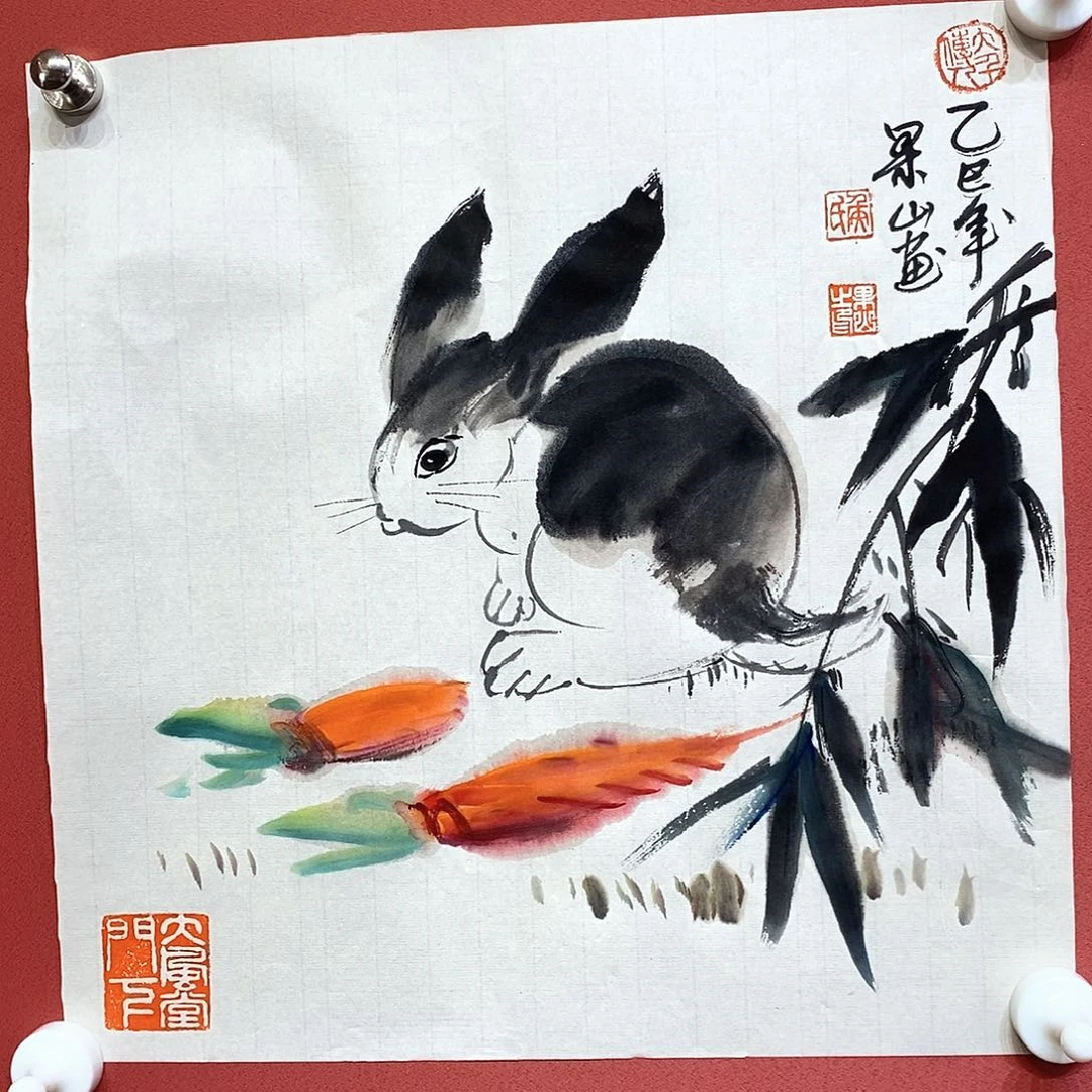 国画大风堂嫡传-侯果山老师作品路