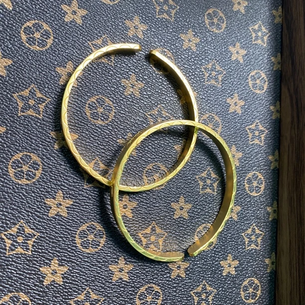 非金属珐琅手镯 D942古法新中式开口手镯