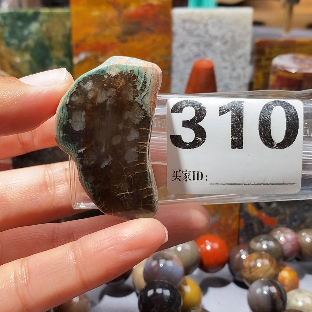 硅化玉未镶嵌天然北票硅化玉原石