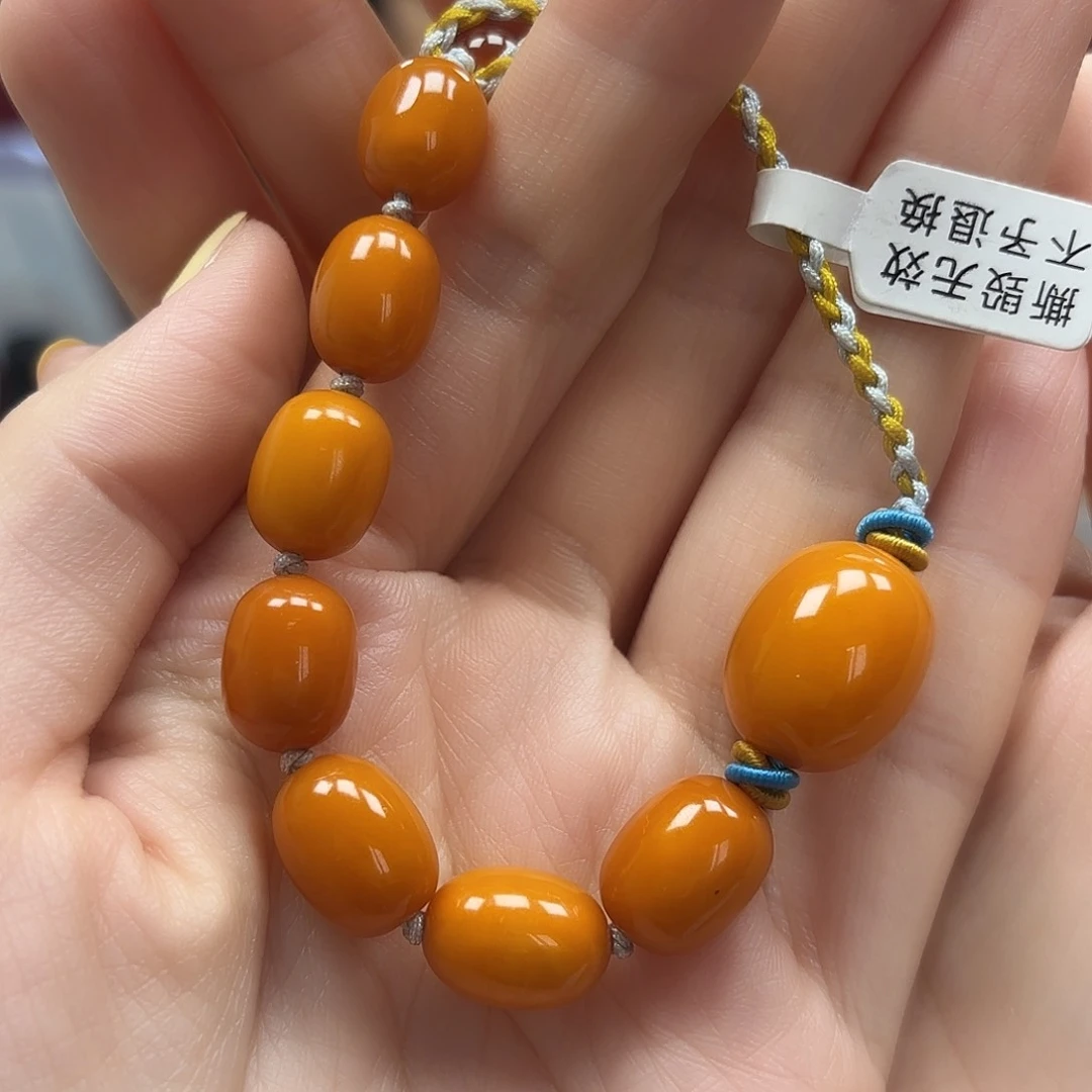 未镶嵌琥珀手链手串
