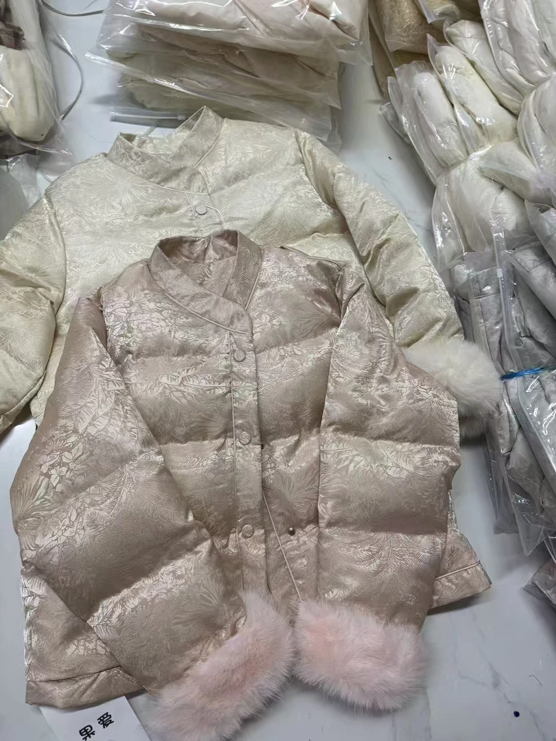 【乐乐】5191新中式本色袖国风棉衣外套