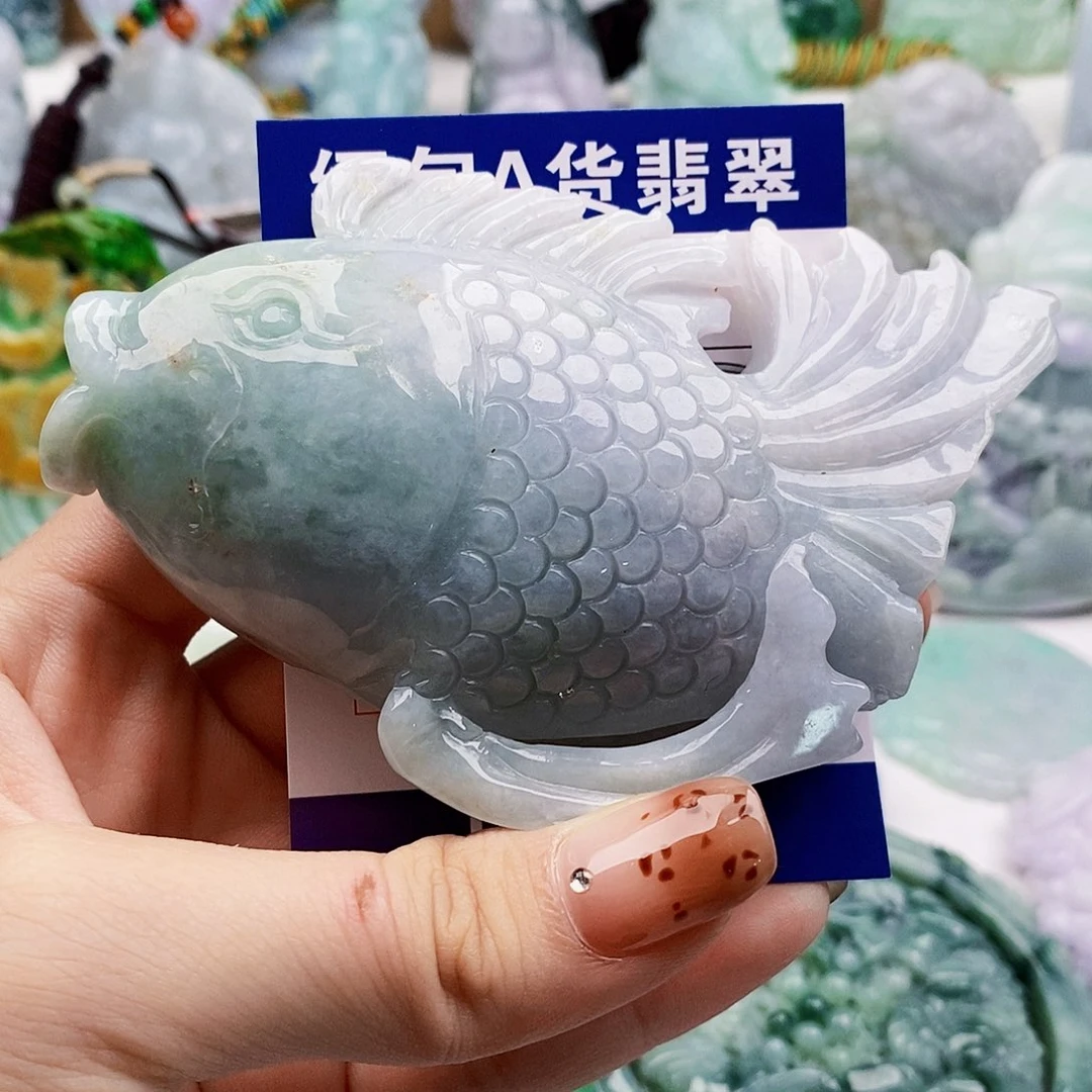 红***客翡翠未镶嵌吊坠(不含链)