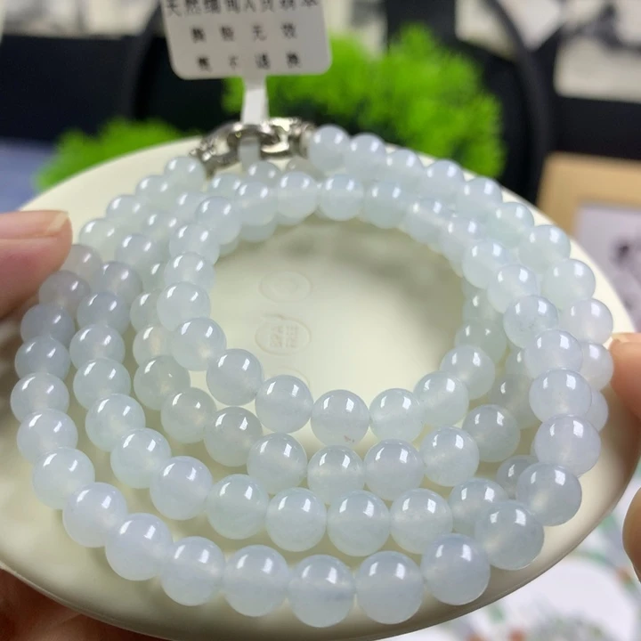 未镶嵌手串翡翠卡6