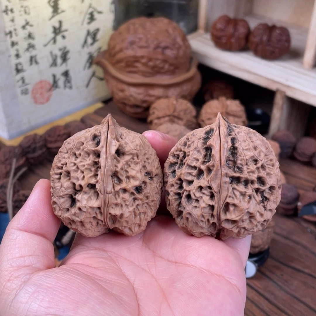 文玩核桃把件核桃饼干