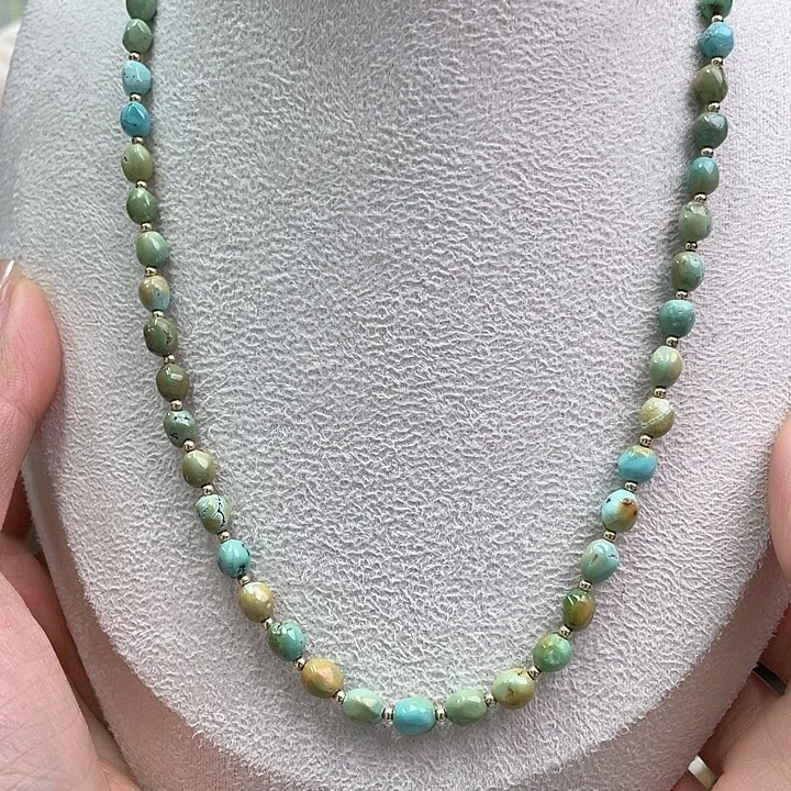 未镶嵌绿松石珠宝奇石