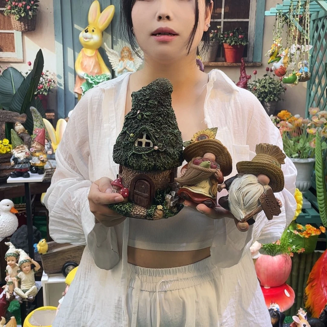 摆件花园摆件红红火火