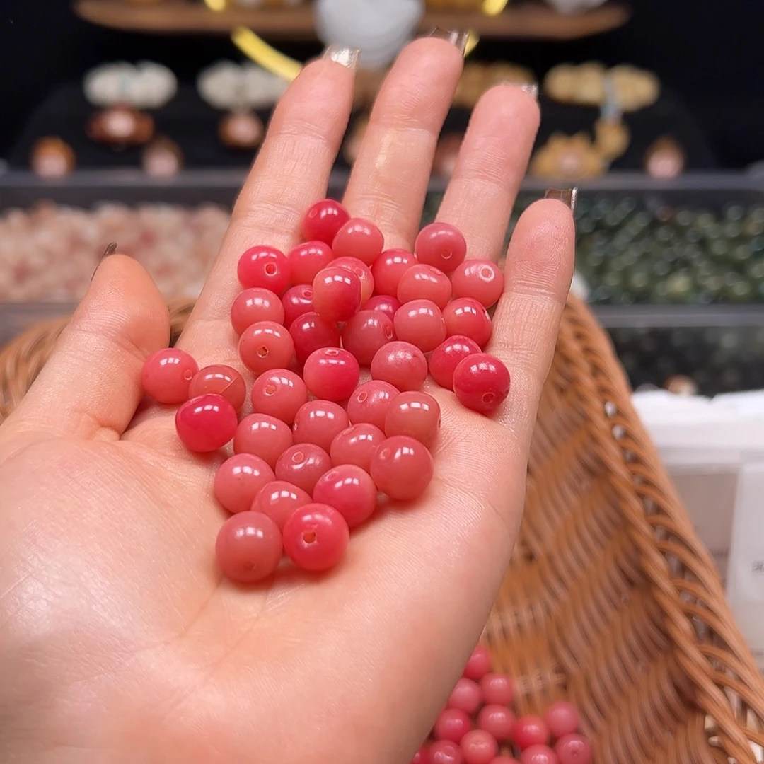 菩提根/象牙果手串微瑕10樱桃酪桶120颗