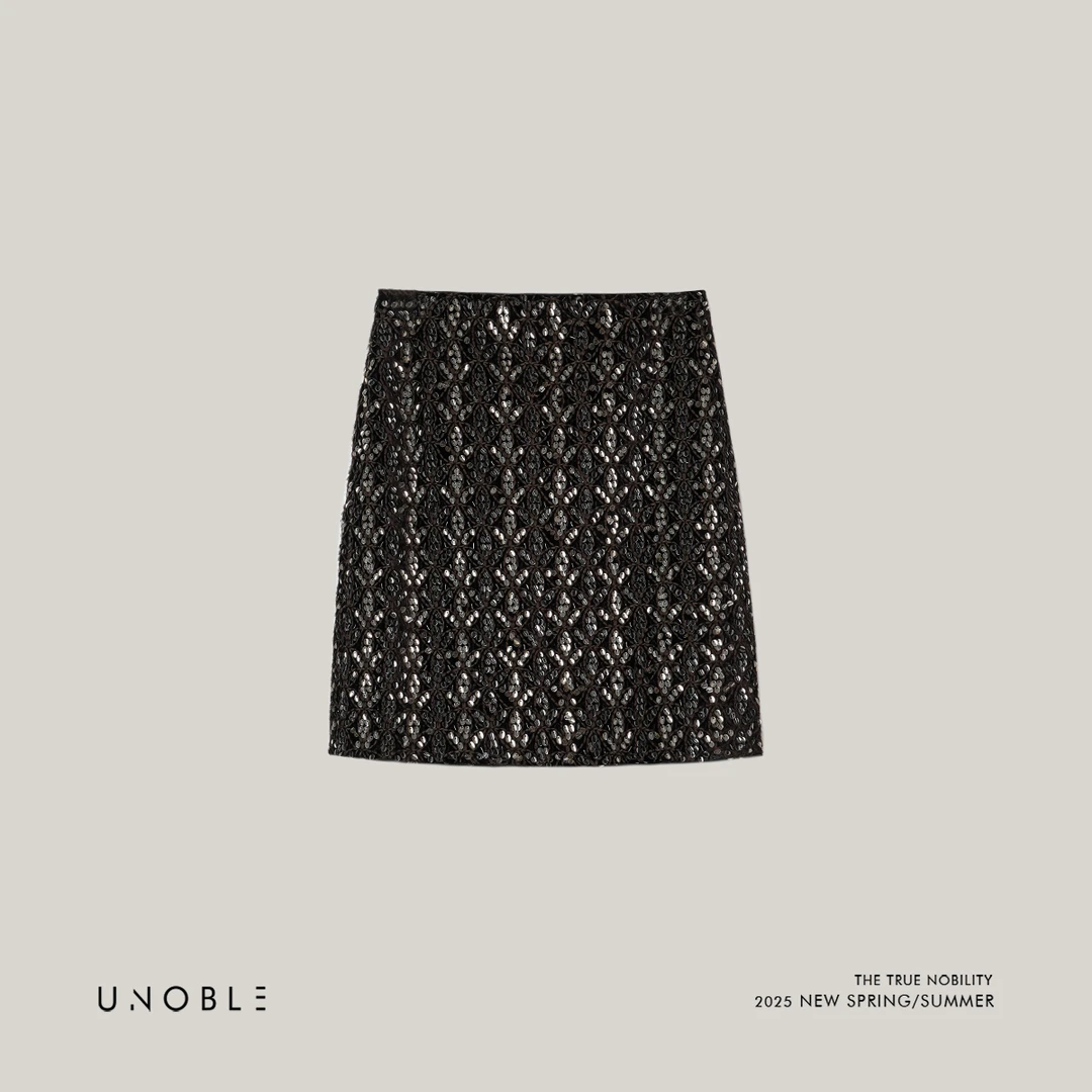 UNOBLE 2025 A/W【灰姑娘切片】设计感半裙 冬季新品
