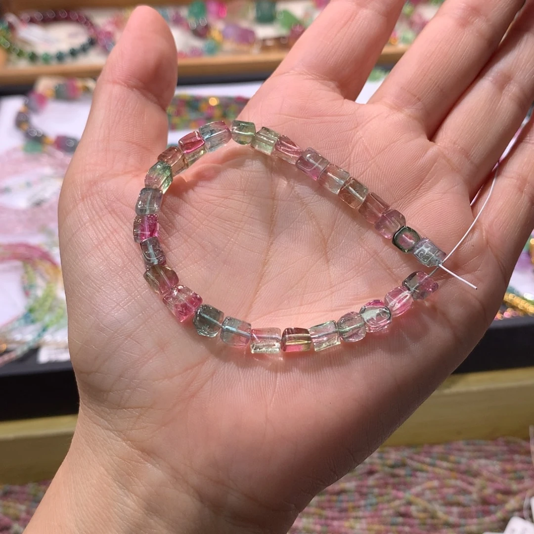碧玺手链未镶嵌手链
