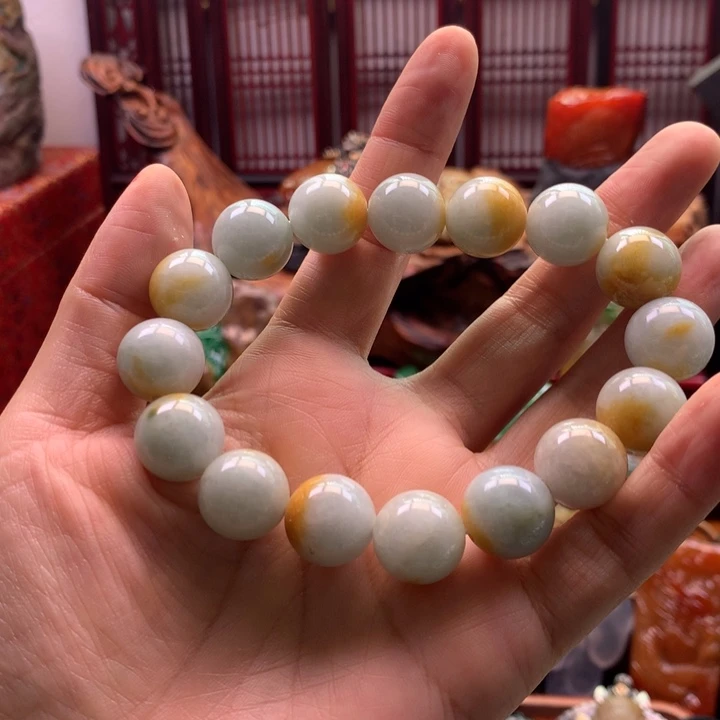 翡翠未镶嵌手串22222