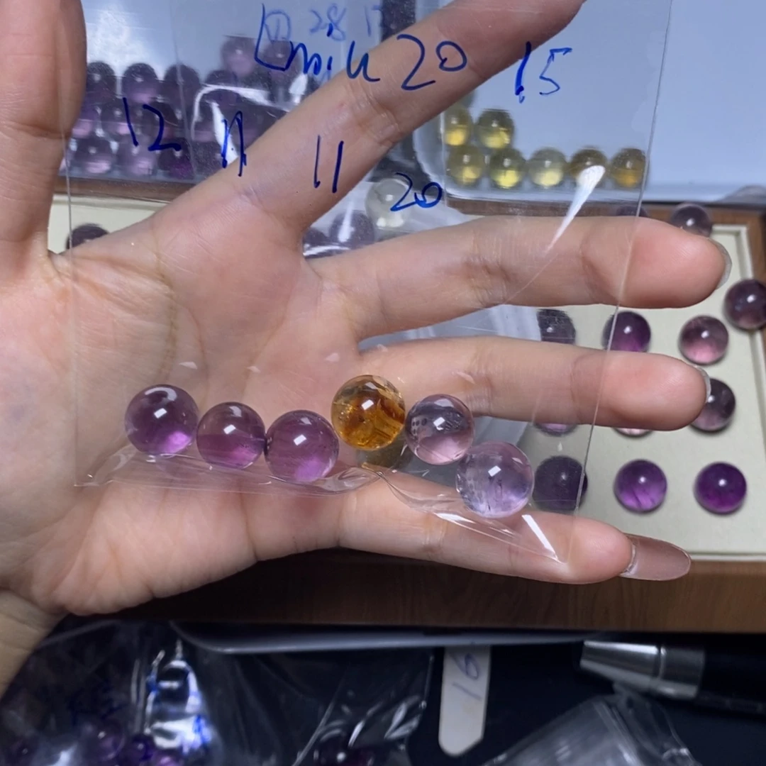 ₂****未镶嵌手链水晶散珠