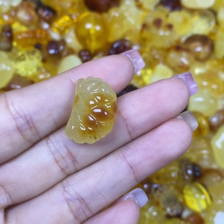 橄榄核吊坠橘子瓣110
