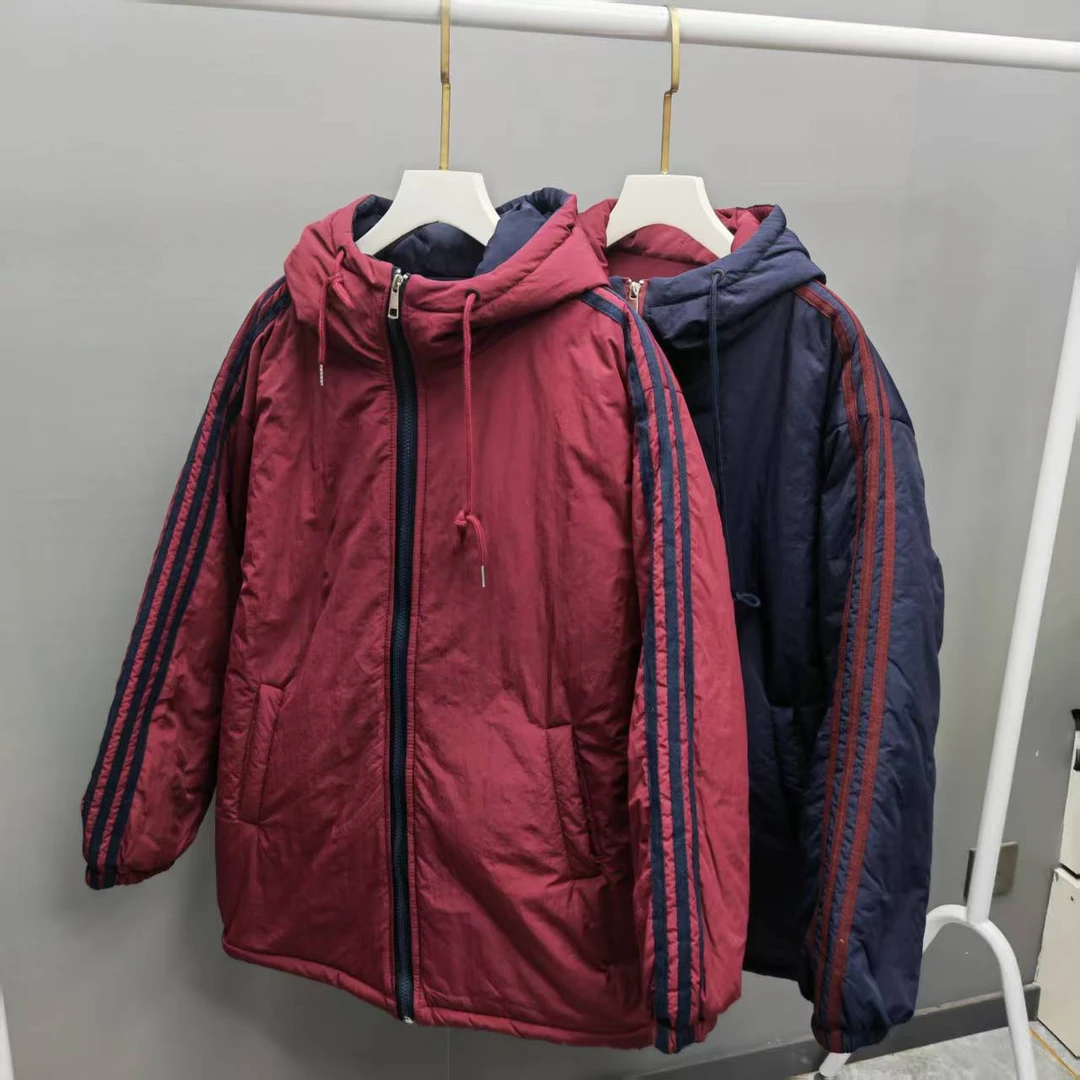 升级款加厚加长休闲棉衣#2482