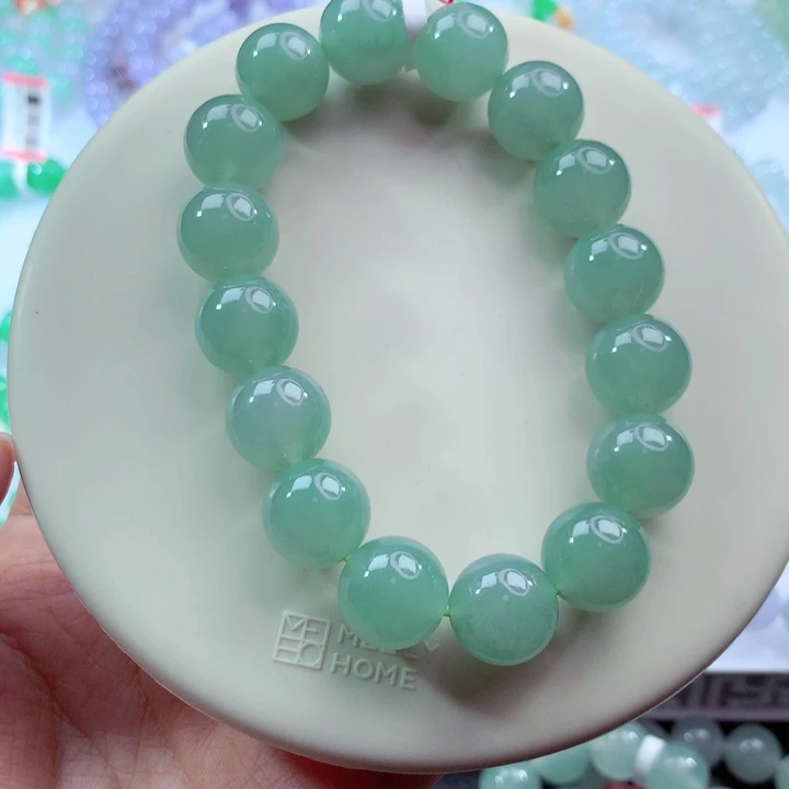 翡翠未镶嵌手链卡13