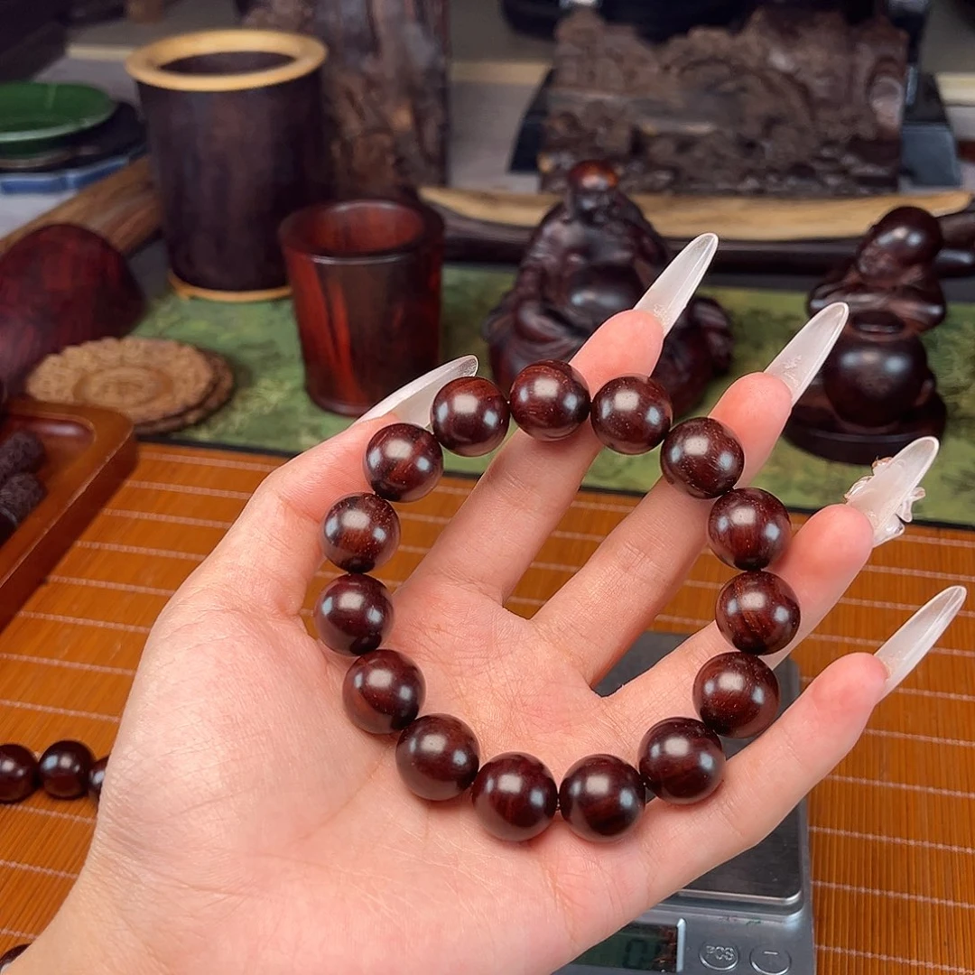 檀香紫檀（小叶紫檀）带龙鳞纹1.5单圈