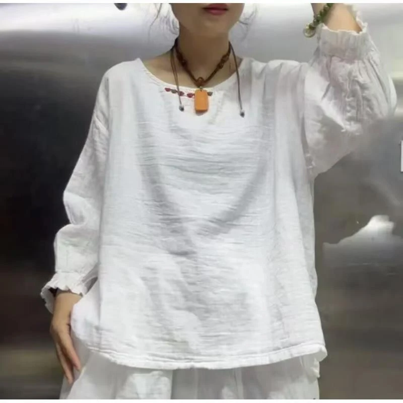 822双纱衬衣 五色 均码90-160斤