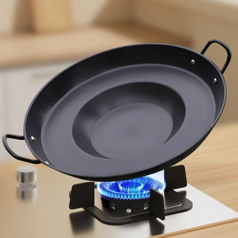 贵州氮化真不锈煎炸烙锅