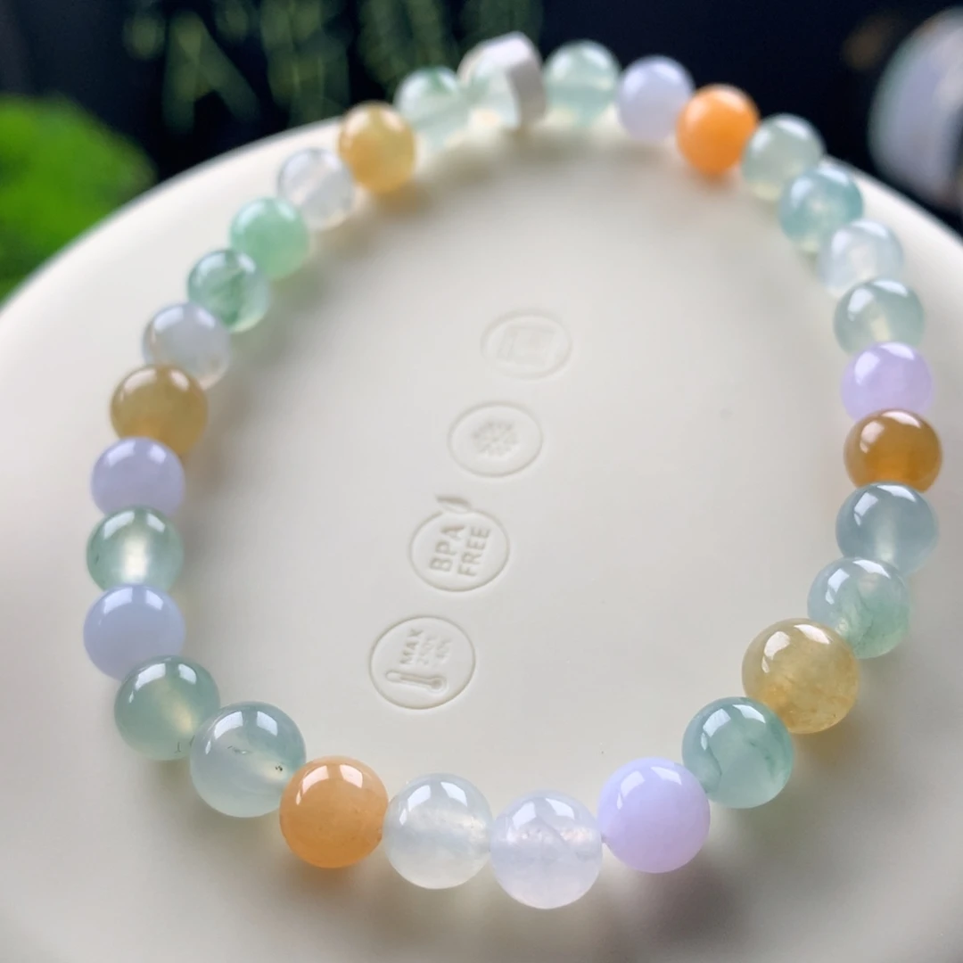 未镶嵌手链翡翠卡6.5