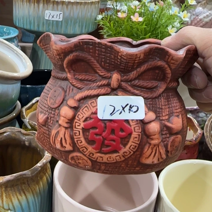 凑9块包邮，有孔，花盆