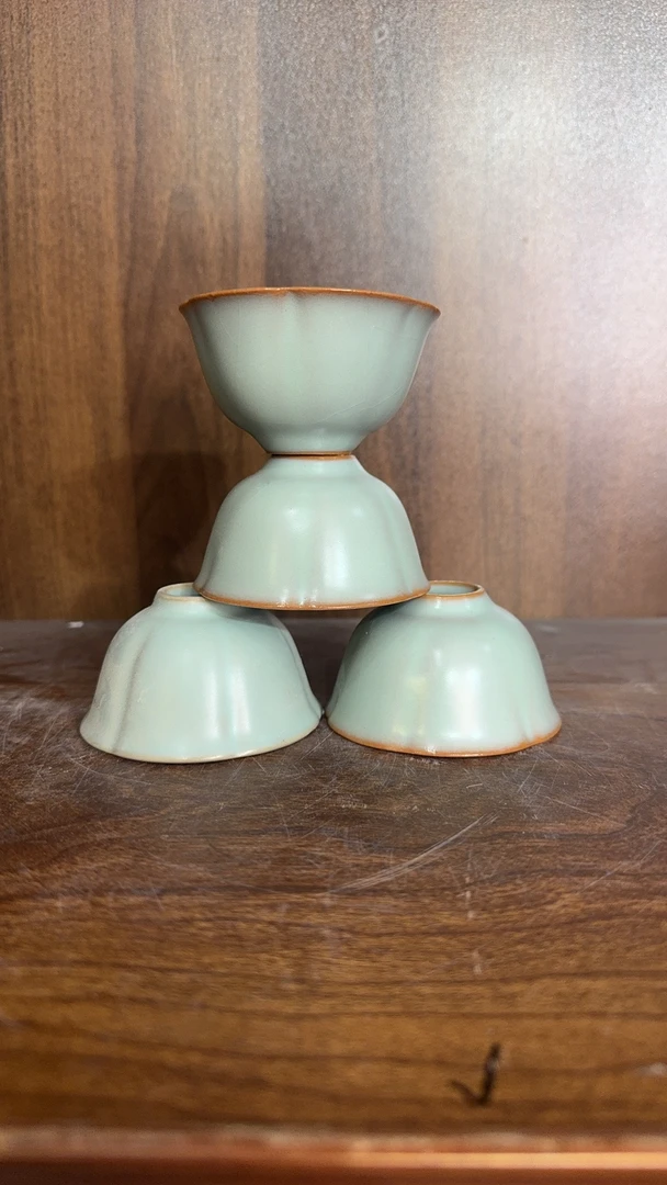 D7不固定景德镇制陶瓷杯子4个