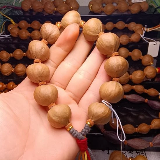 手串/手链橄榄核橄榄核三花铁蒜手串2.2