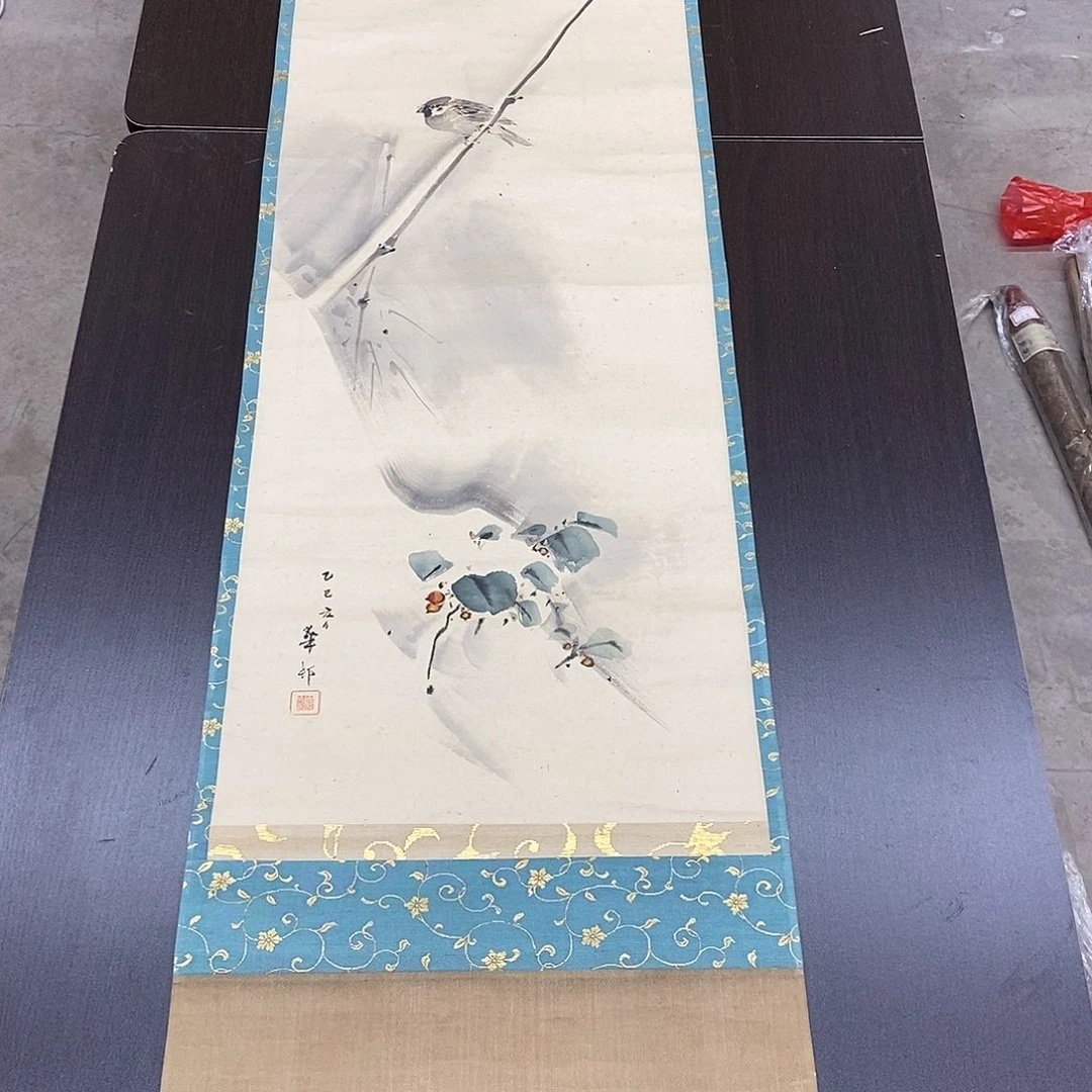 横款装饰画花鸟画