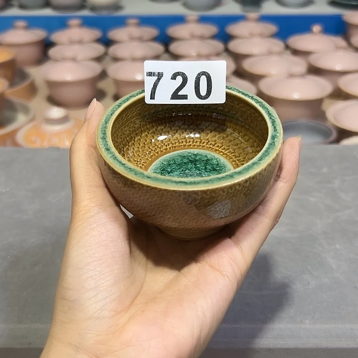 龙泉云间青瓷小米茶器