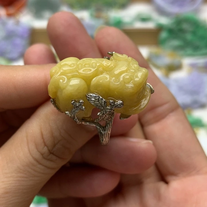 颈饰未镶嵌翡翠翡翠