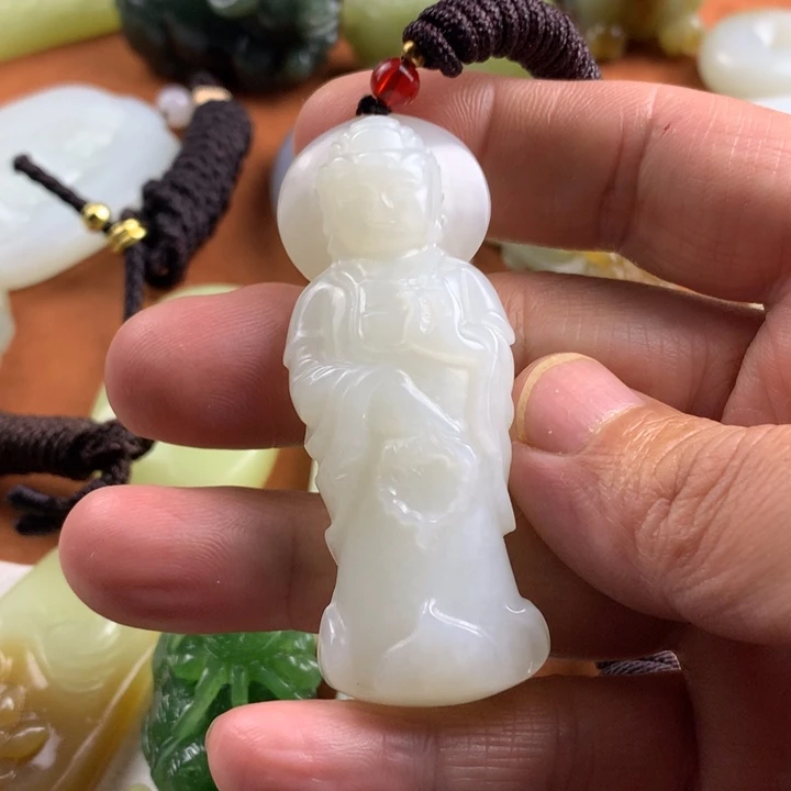 未镶嵌和田玉挂件