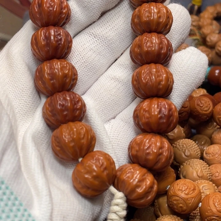 猴头核桃手串京八棱