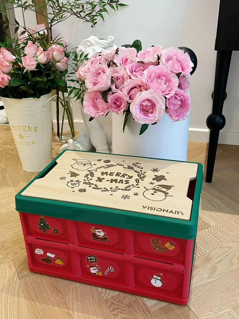 圣诞款可折叠大容量储物箱