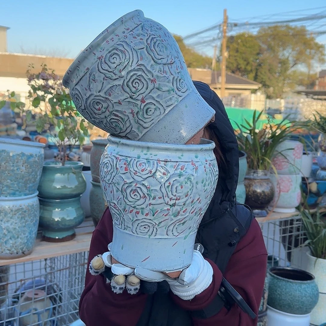 王嫂花盆1226-354高23口18