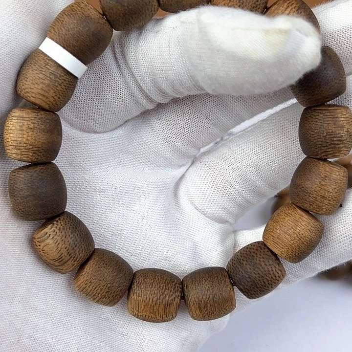 沉香手串芽庄1.2树心油