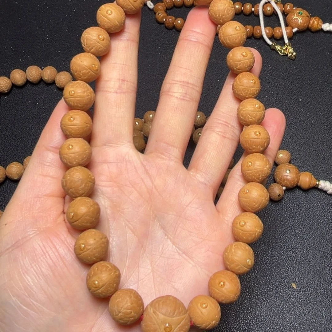 凤眼菩提吊坠12.5mm大眼萌品27颗手持