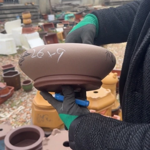 紫砂花盆紫砂花盆盆景盆栽