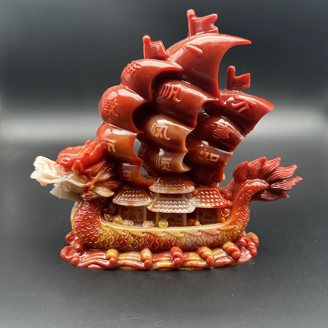 精美一帆风顺流水摆件  1024