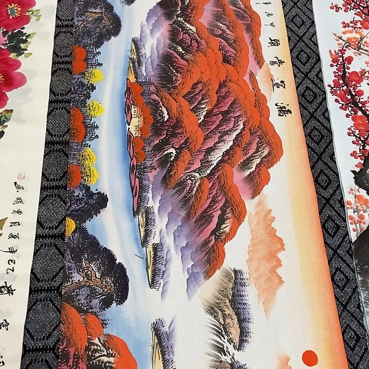 小周画廊的直播间