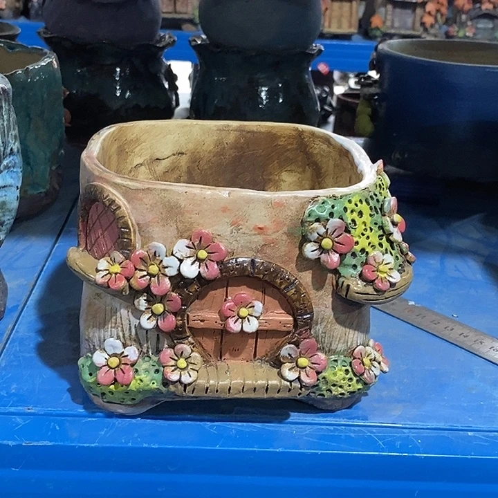 福利2 号陶然花器手工花盆