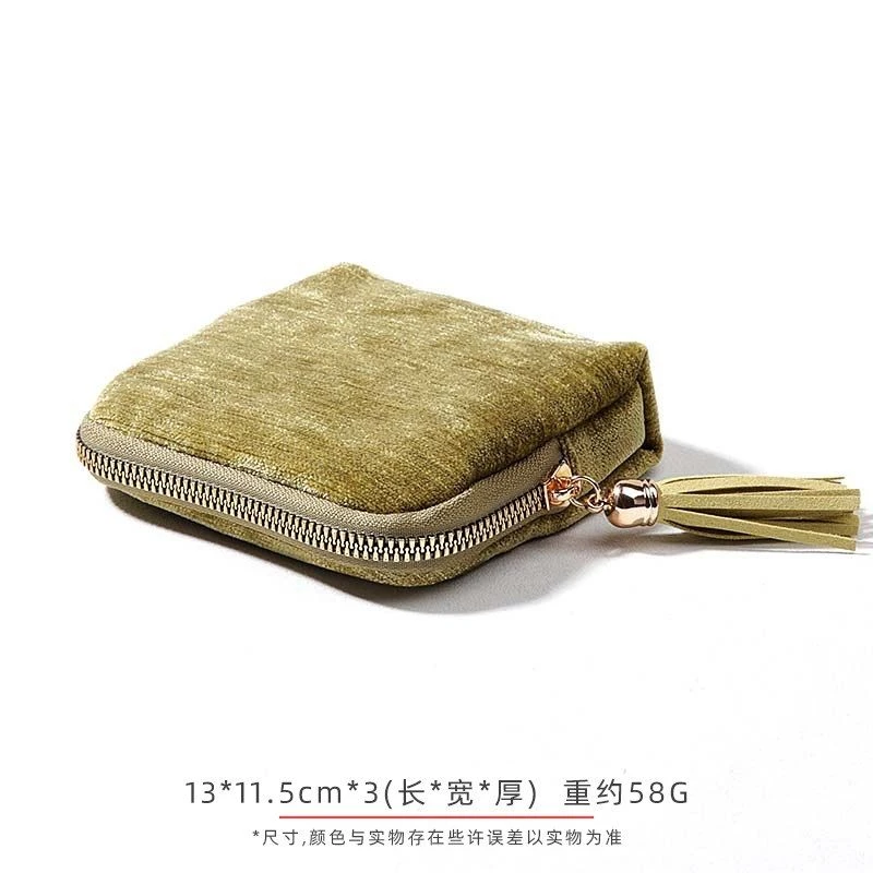胡彦斌同款首饰袋珠宝首饰中式文玩收纳袋多层小巧便携式随身带包