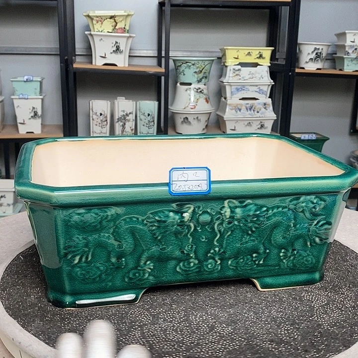 紫砂的花盆很漂亮24