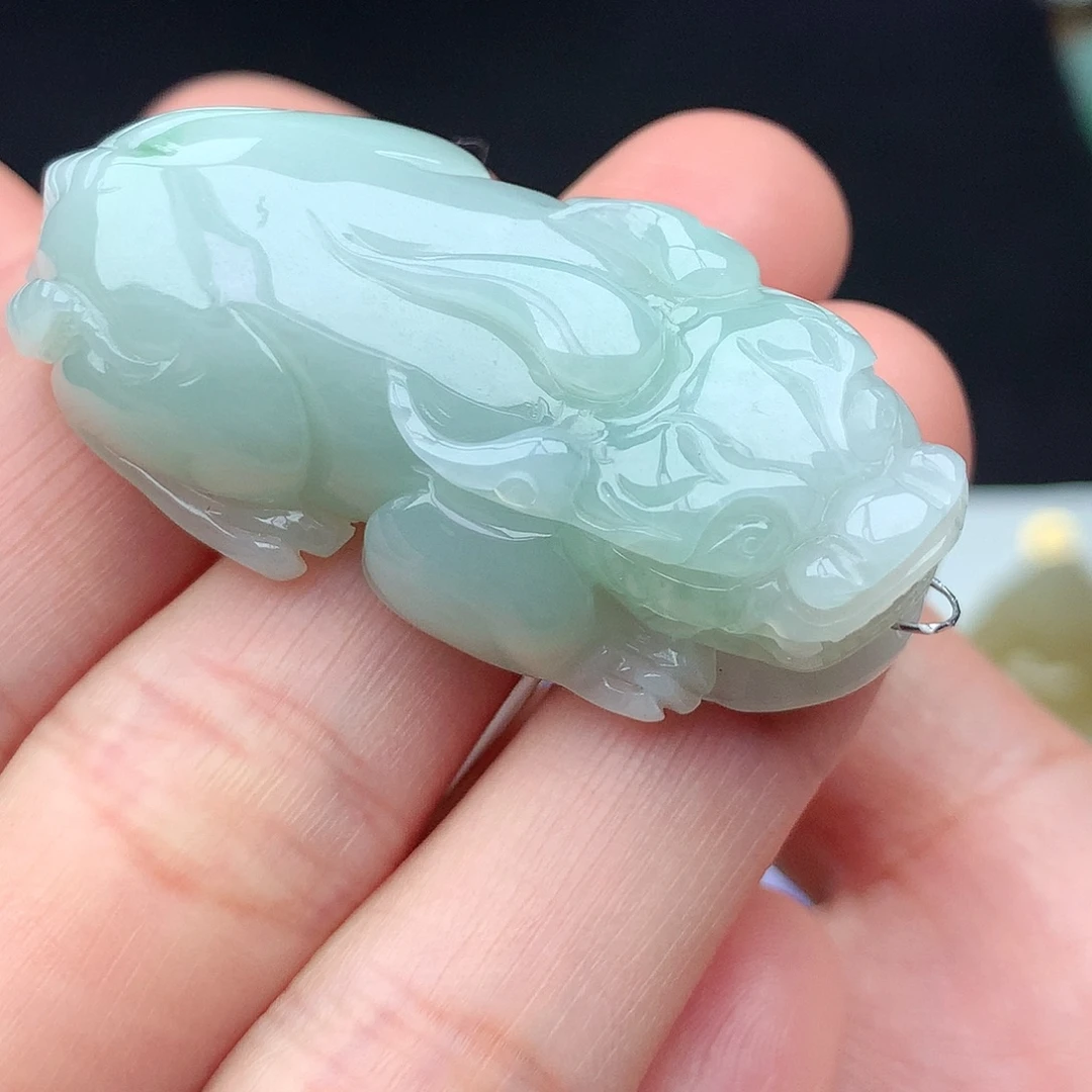 翡翠未镶嵌吊坠(不含链)翡翠