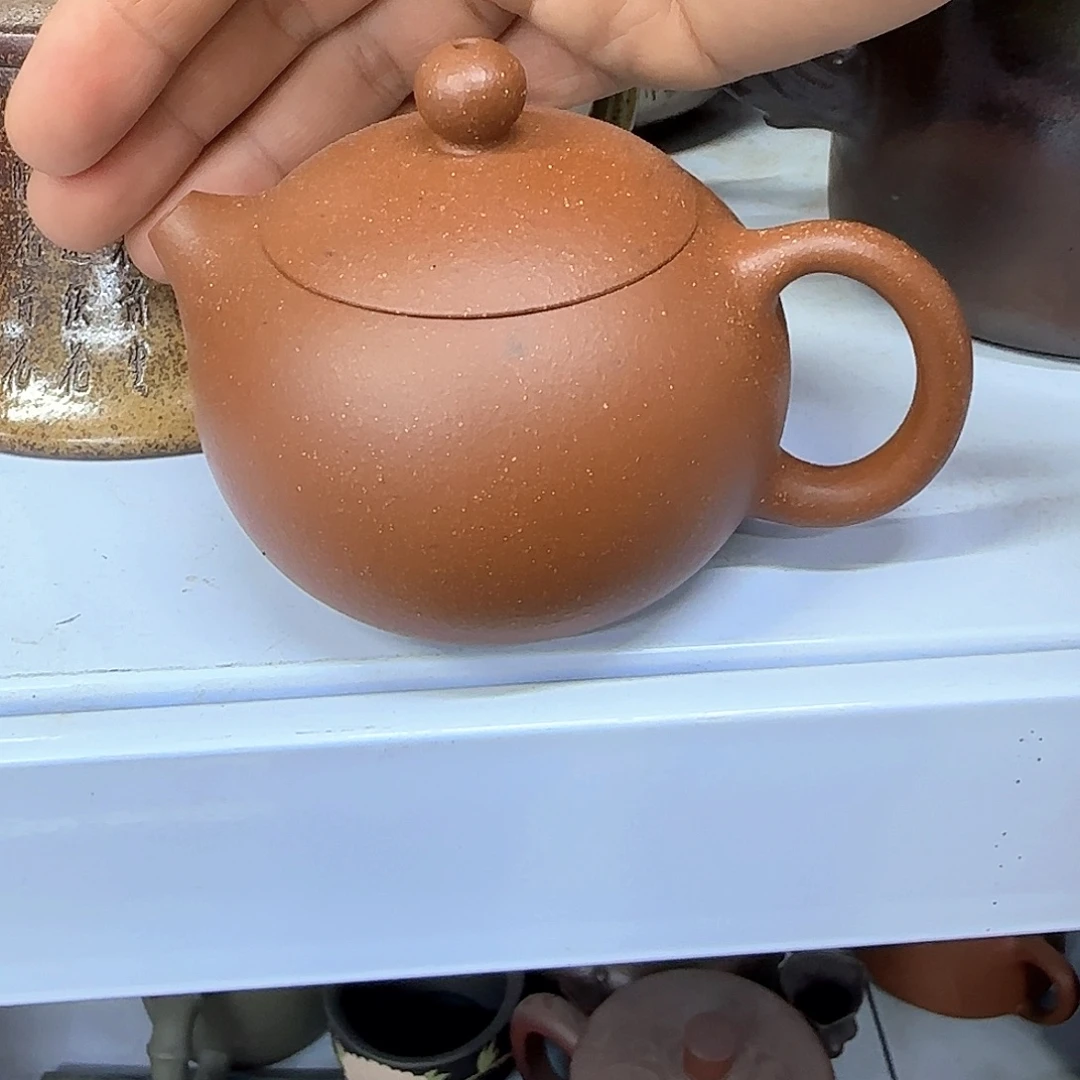 茶壶紫砂宜兴紫砂壶瑕疵处理