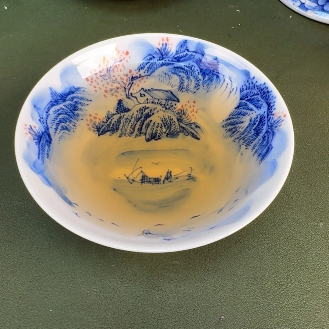 瓷景德镇纯手绘茶具圆圆281