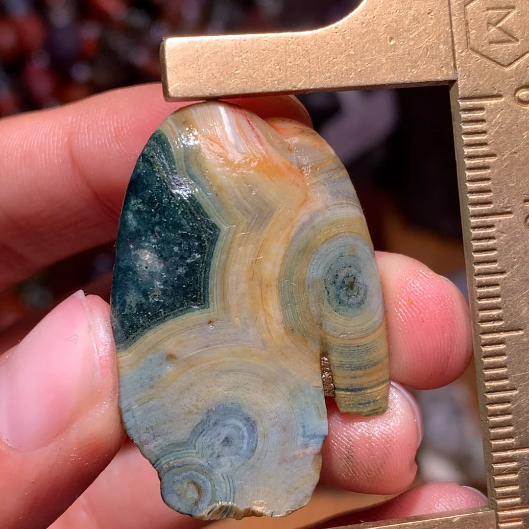 未镶嵌玛瑙/玉髓珠宝半成品