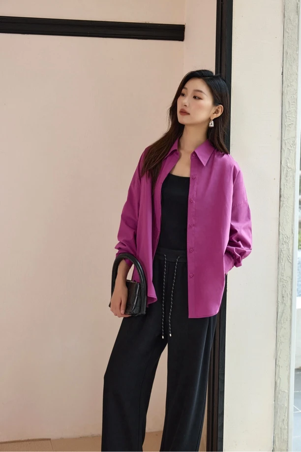 C.crlu可路莎 阔型大衬衣 25秋新款