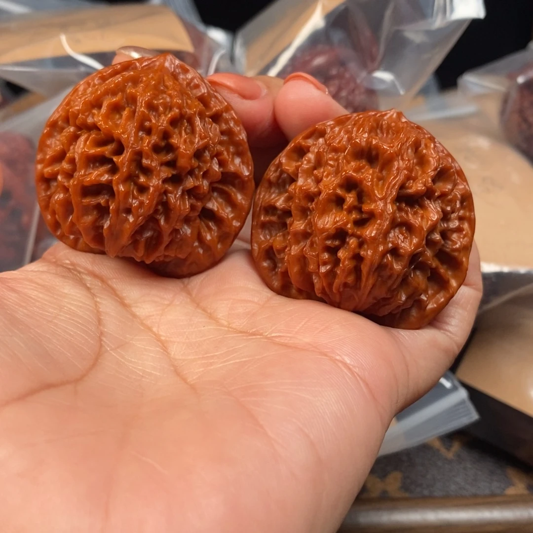 文玩核桃把件盘龙纹10