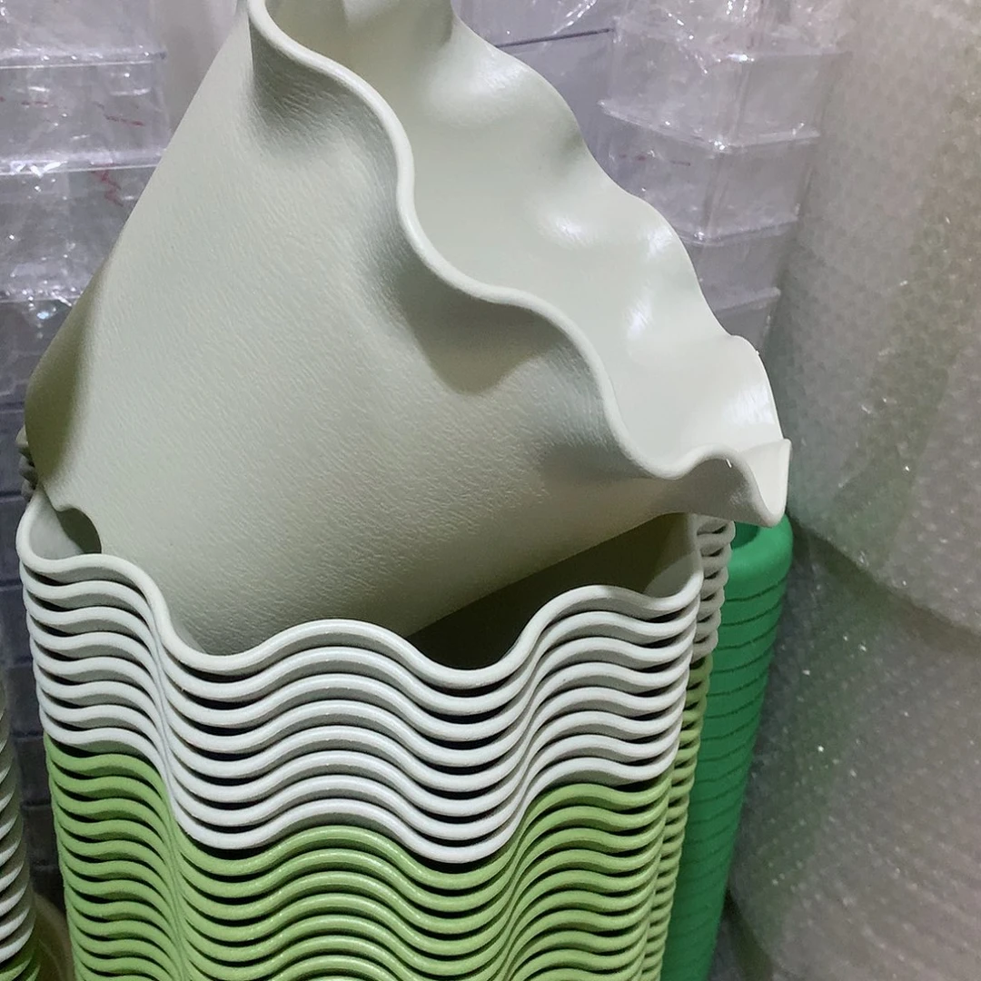 荷叶口24高16米白5个带托