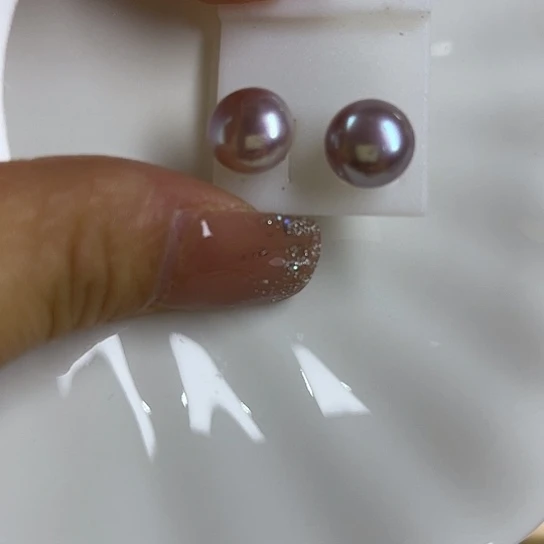 淡水珍珠颈饰银S925镶嵌